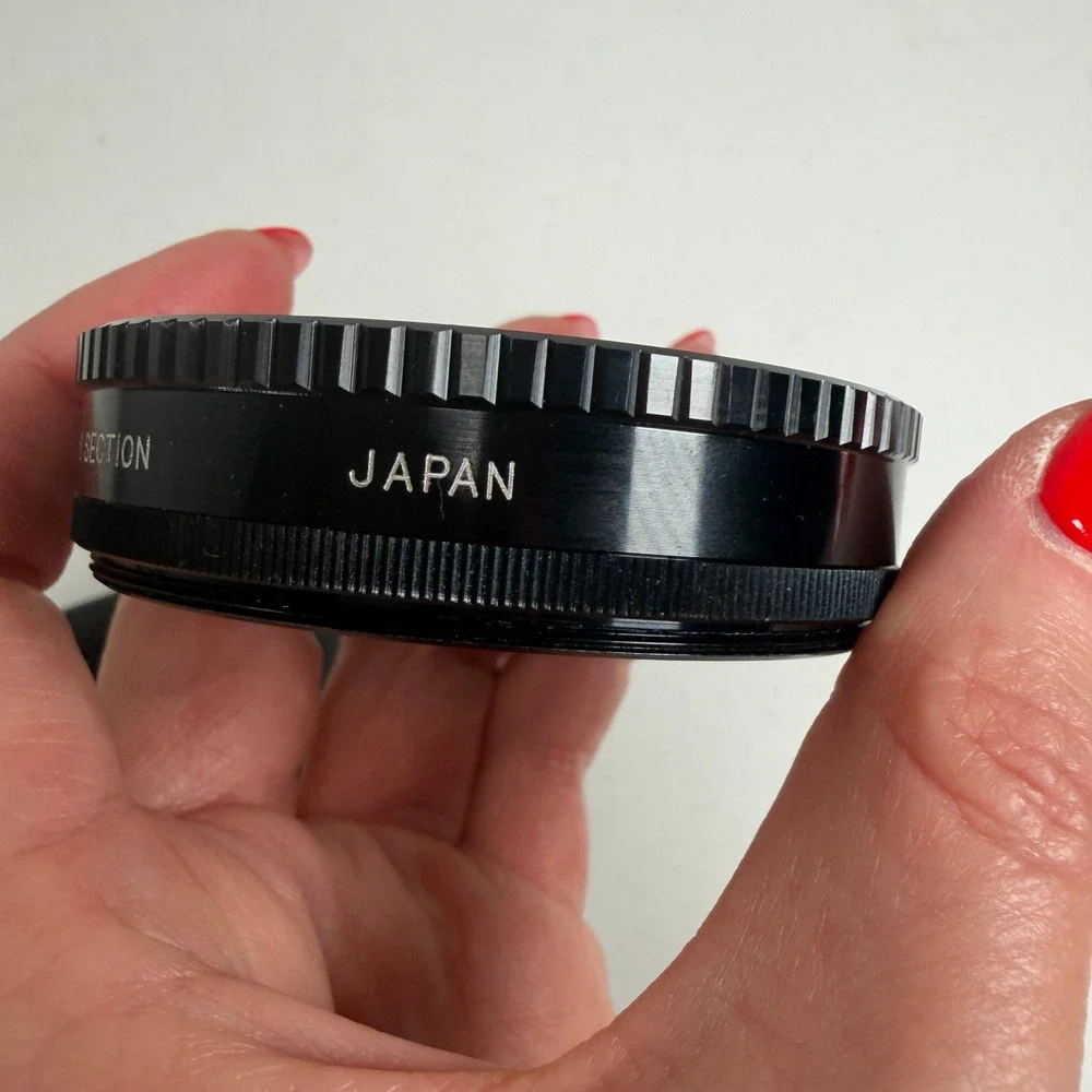 Telesar 62mm Trick Photo Filter 6 Section Coated Glass Vintage Japan Case Box